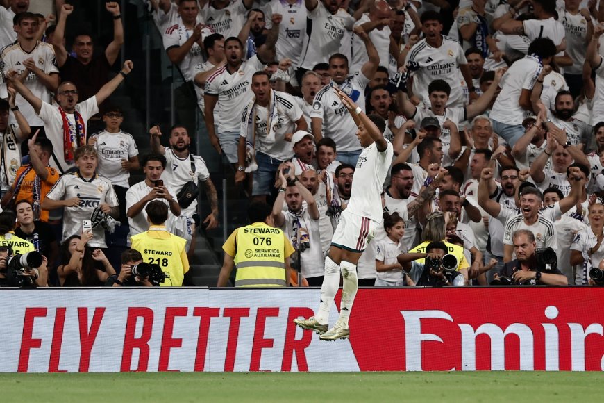 Real Madrid - Real Sociedad en directo | El Real Madrid doblega a la Real Sociedad con un triplete de Mbappé y un gol de Vinicius