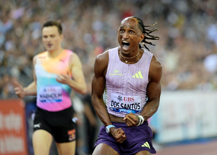 La magia de Zürich regala dos nuevos récords del mundo: Alison dos Santos en 400m vallas y Masai Russell en 100m vallas