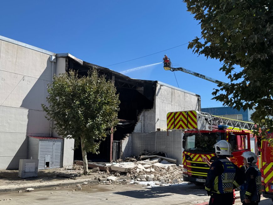 Un incendio calcina parte de los estudios donde se graba ‘MasterChef’ en Madrid