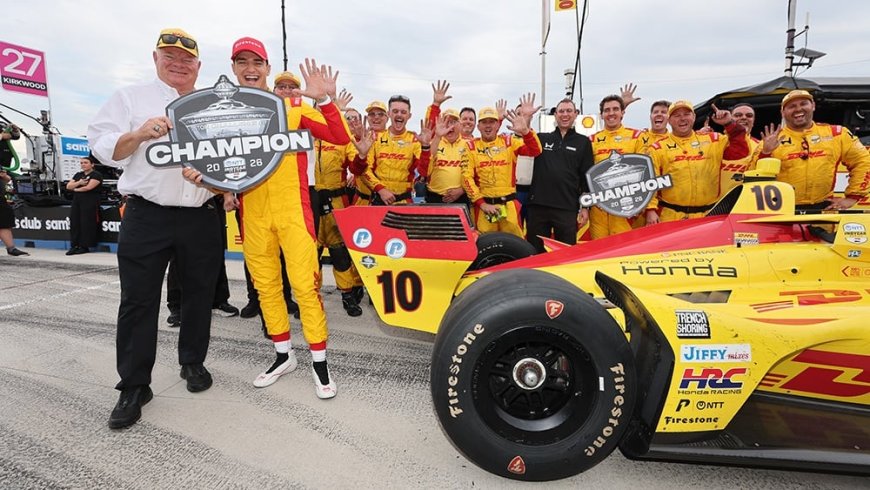 Álex Palou agranda su leyenda y conquista su quinta IndyCar