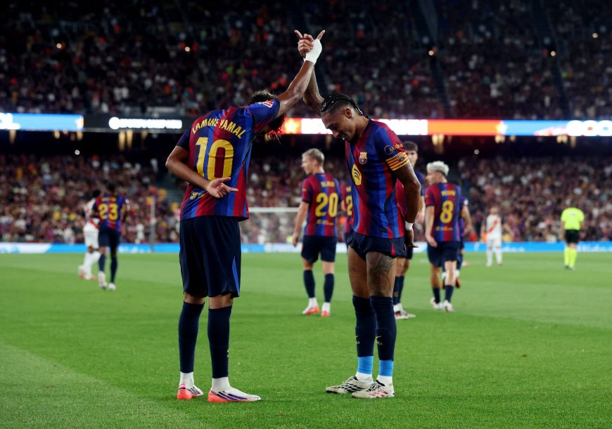 Barcelona - Rayo Vallecano en directo | Camello marca su segundo tanto y recorta distancias
