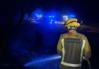 Estabilizado el incendio de Santa María de la Alameda tras afectar a unas 43 hectáreas