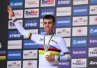 Benjamín Noval se proclama campeón en la contrarreloj júnior del Mundial de ciclismo