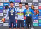 Doblete histórico de Benjamín Noval, campeón mundial júnior de ciclismo en ruta