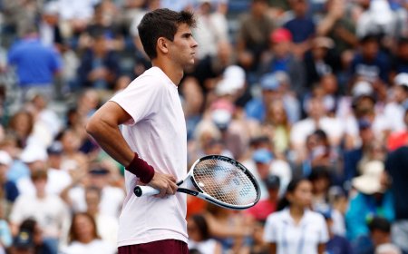 Rafa Jódar cae en la primera ronda del US Open