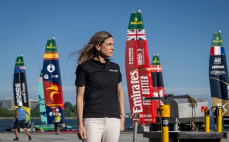 Valencia mide el crecimiento de SailGP, carreras de catamaranes conocidas como “la Fórmula 1 de la vela”