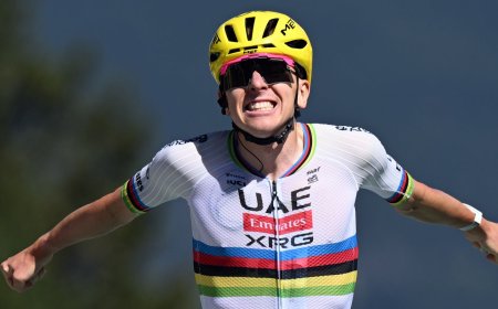 Tadej Pogacar no volverá a correr más en lo que queda de año tras la caída que sufrió en La Vuelta