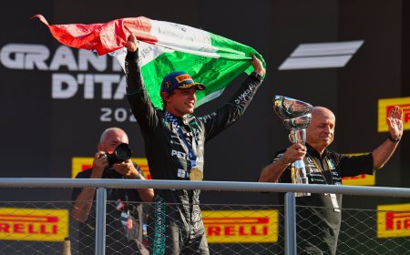 Antonelli cumple el sueño de su vida en el GP Italia
