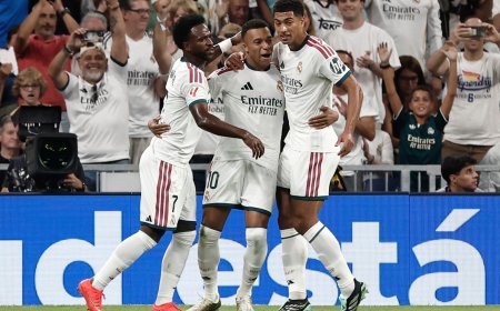 Real Madrid - Rayo Vallecano en directo | El Madrid gana al descanso cómodamente