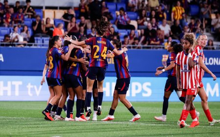 La pegada del Barça se impone a la profundidad del Atlético