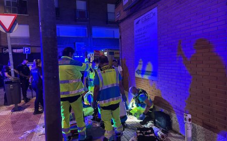 Un joven muerto de una puñalada en el cuello y otro herido en el pecho en Parla