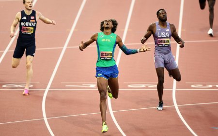 La espontaneidad mágica de Alison dos Santos tiñe de felicidad el final del Ultimate