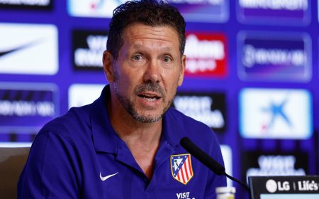 Simeone: “Sin ninguna duda, con la edad que tiene, el Balón de Oro debería ser para Messi después del Mundial que hizo”