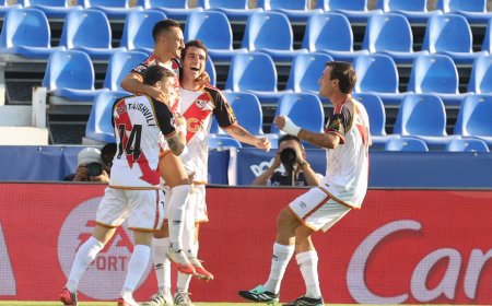 El Rayo se despide de Butarque con una victoria ante el Espanyol