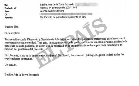 Los documentos que prueban que Madrid manipuló la lista de espera del Ramón y Cajal: “Evitad anotarlos como preferentes”