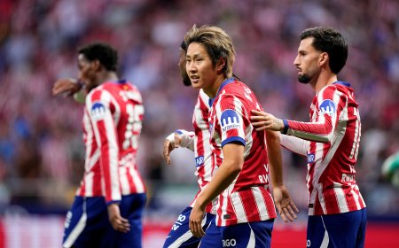 El Atlético se da un festín de juego y goles ante Osasuna antes del derbi