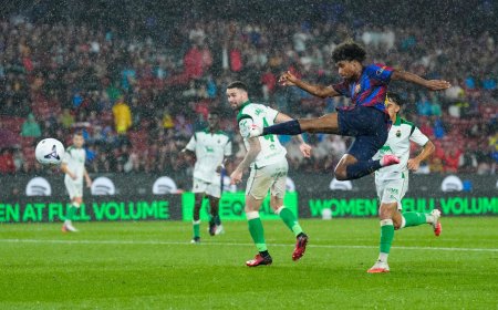 Hansi Flick: “Me gusta cómo estamos jugando. Es bonito verlo”
