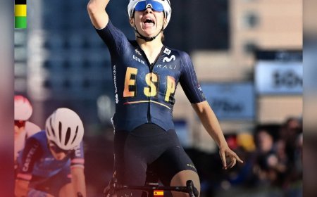 Alejandra Neira se proclama campeona del mundo júnior de ciclismo en ruta