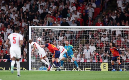 Inglaterra - España en directo | Comienza la segunda parte en Wembley