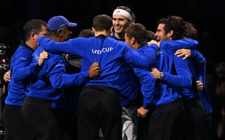 Zverev devuelve a Europa el éxito en la Laver Cup