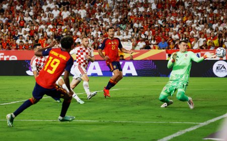 España - Croacia en directo | España derrota a Croacia y ya lidera su grupo en la Nations League