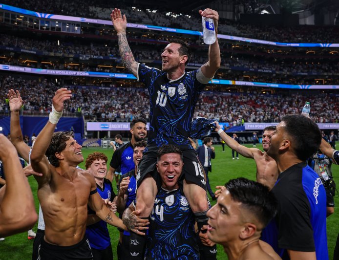 La última función mundial de Leo Messi, el Dios y el pibe de barrio