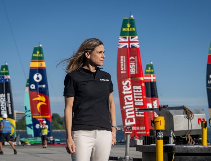 Valencia mide el crecimiento de SailGP, carreras de catamaranes conocidas como “la Fórmula 1 de la vela”