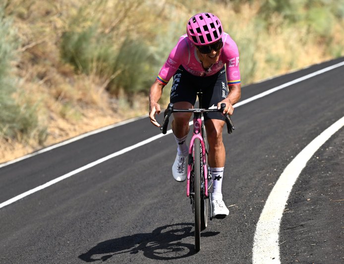Richard Carapaz: “No soy calculador, yo corro por instinto”