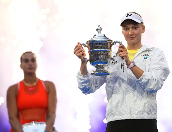 Así se corona toda una número uno, la campeona Elena Rybakina