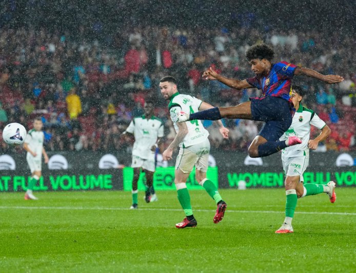 Hansi Flick: “Me gusta cómo estamos jugando. Es bonito verlo”