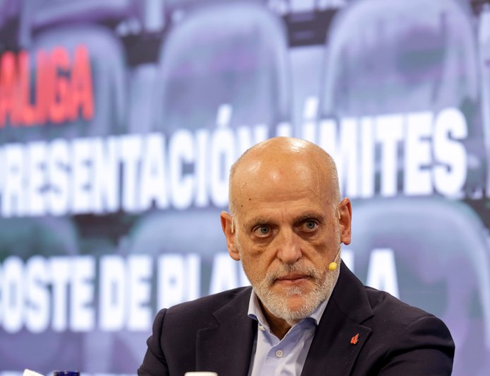 Tebas carga contra el Real Madrid y el club pide un nuevo dirigente “capaz de administrar” la Liga