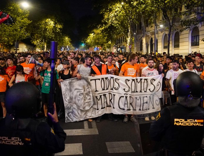 Urbagestión pide 10.000 euros al Sindicato de Inquilinas por llamarle “fondo buitre” por el caso de Maricarmen