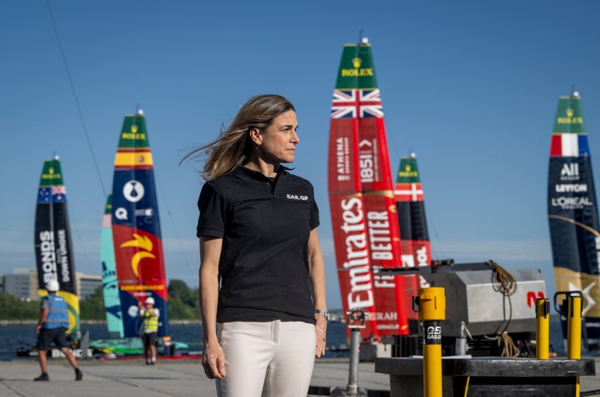 Valencia mide el crecimiento de SailGP, carreras de catamaranes conocidas como “la Fórmula 1 de la vela”