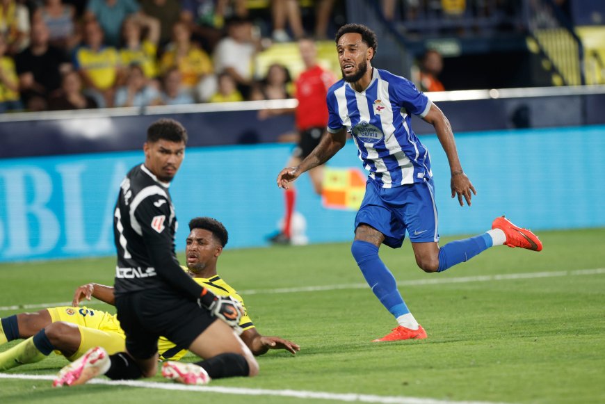 Aubameyang no tiene fin y el Deportivo conquista La Cerámica