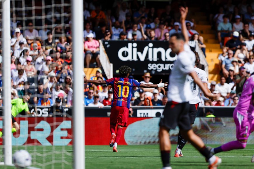 Valencia - Barcelona en directo | Flick: “No sé si es necesario después de un 0-5 seguir intentando atacar”
