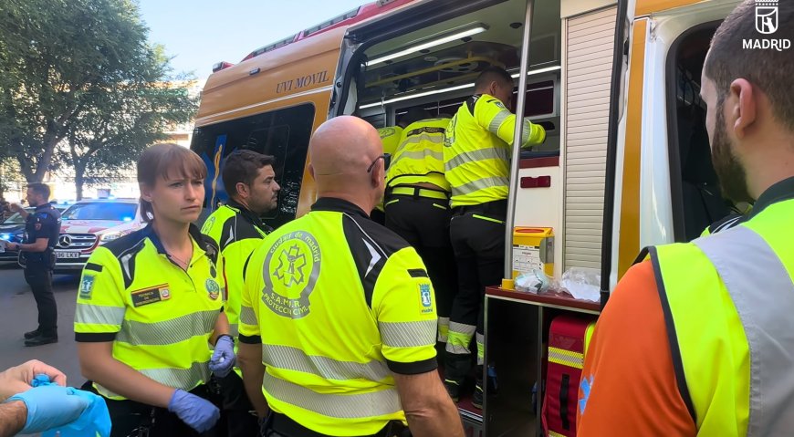 Herido muy grave un hombre al ser apuñalado en el cuello en plena calle en Carabanchel