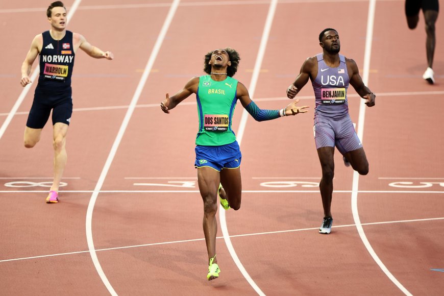 La espontaneidad mágica de Alison dos Santos tiñe de felicidad el final del Ultimate