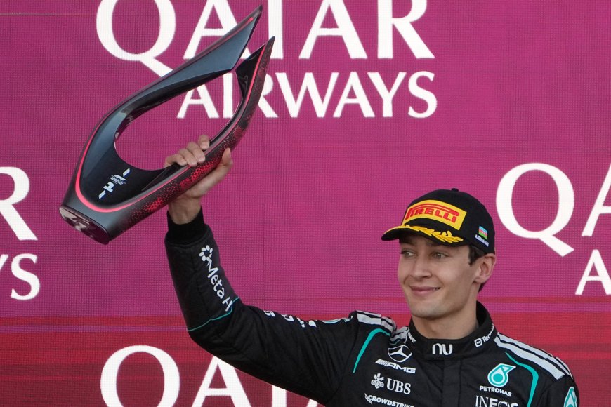 George Russell vuelve a ganar tres meses después en el GP de Azerbaiyán