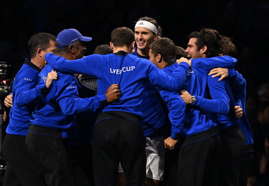 Zverev rubrica el éxito de Europa en la Laver Cup