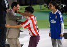 Messi, a los niños asturianos: “La regla 10 del fútbol: Disfrutad”