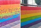 Un colegio público de Madrid amanece con una pintada nazi dentro del patio: “¡Arriba España! Maricones fuera de aquí”