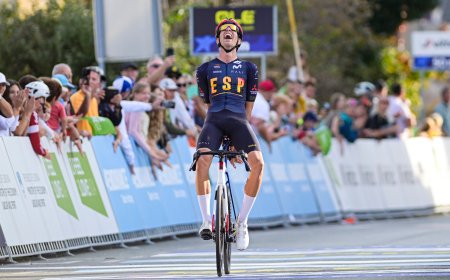 Héctor Álvarez se proclama campeón de Europa sub-23 de ciclismo