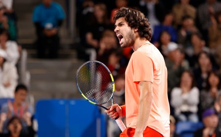 Alcaraz, de las dudas a la furia contra Munar: una laguna, derechazos y final en Tokio