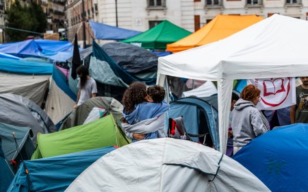 La acampada como ejemplo de buen urbanismo