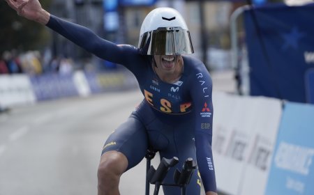 Cosecha de oro del ciclismo joven español en los Europeos contrarreloj