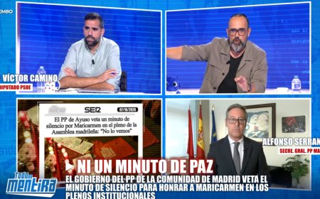 El número dos de Ayuso pierde los nervios en televisión con un diputado del PSOE: “Me dais asco”