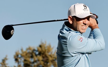 Sergio García ya juega sin los símbolos de LIV y Chacarra resiste con un dedo del pie roto en el Open de España
