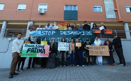 Fátima y sus 40 vecinos: cuando un fondo buitre los echa de su vivienda de protección oficial