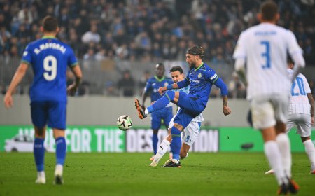 Un misil de Gudelj rescata un punto para el Getafe en Craiova