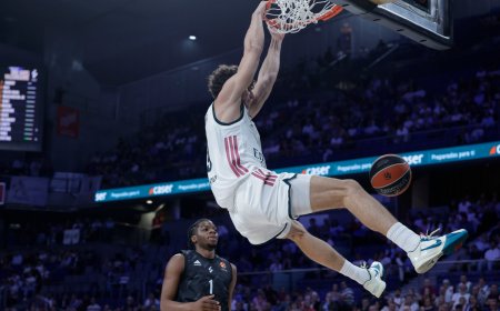 El Real Madrid brilla en ataque frente al Asvel y encadena tres victorias en la Euroliga